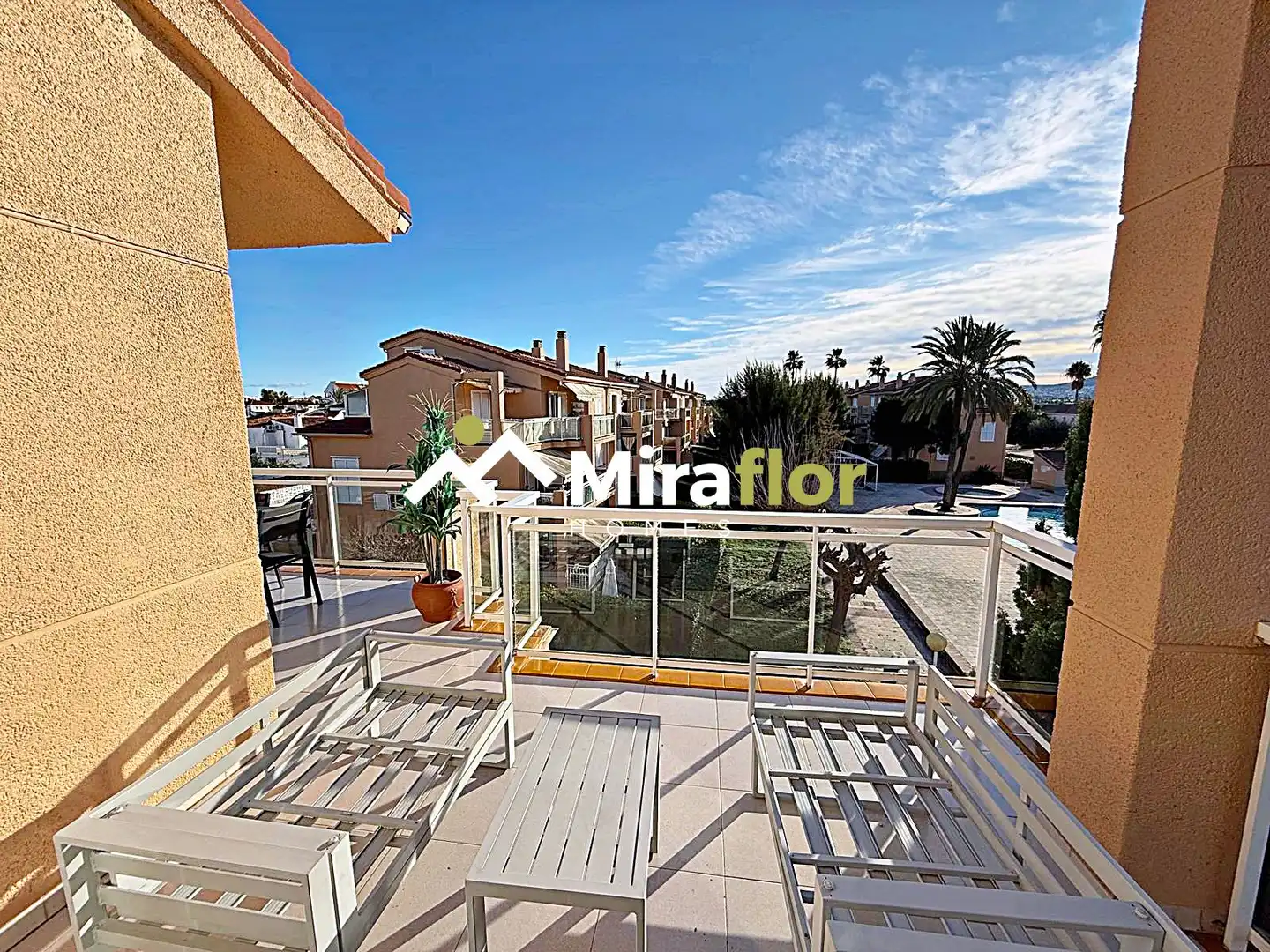 Terraza de Apartamento en venta en Dénia con Aire acondicionado, Terraza y Amueblado