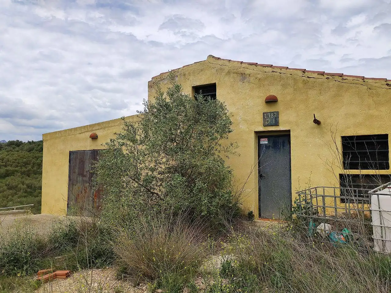 Vista exterior de Finca rústica en venta en La Sénia con Terraza