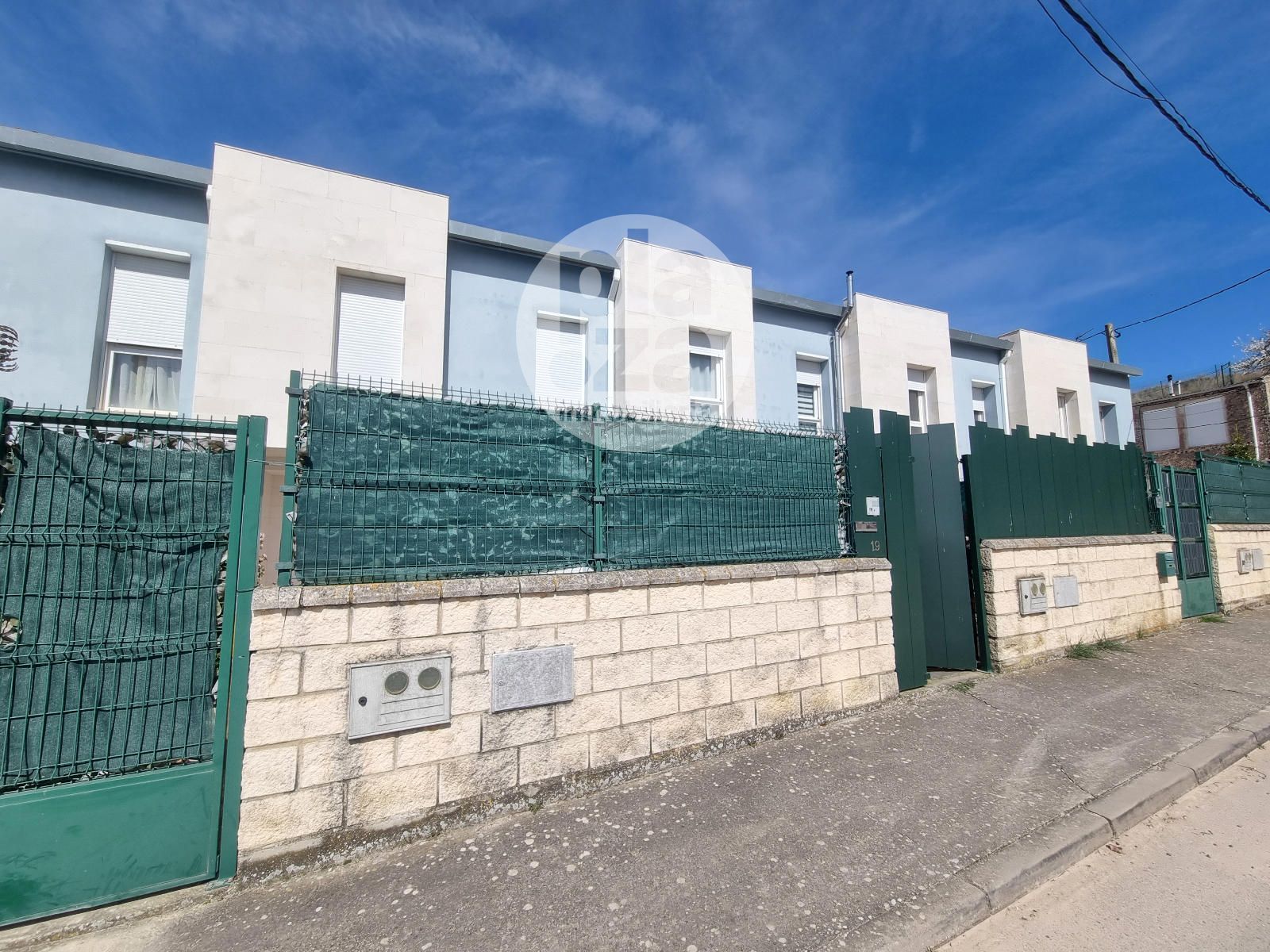 Exterior view of Single-family semi-detached for sale in Villalbilla de Burgos  with Heating, Private garden and Terrace