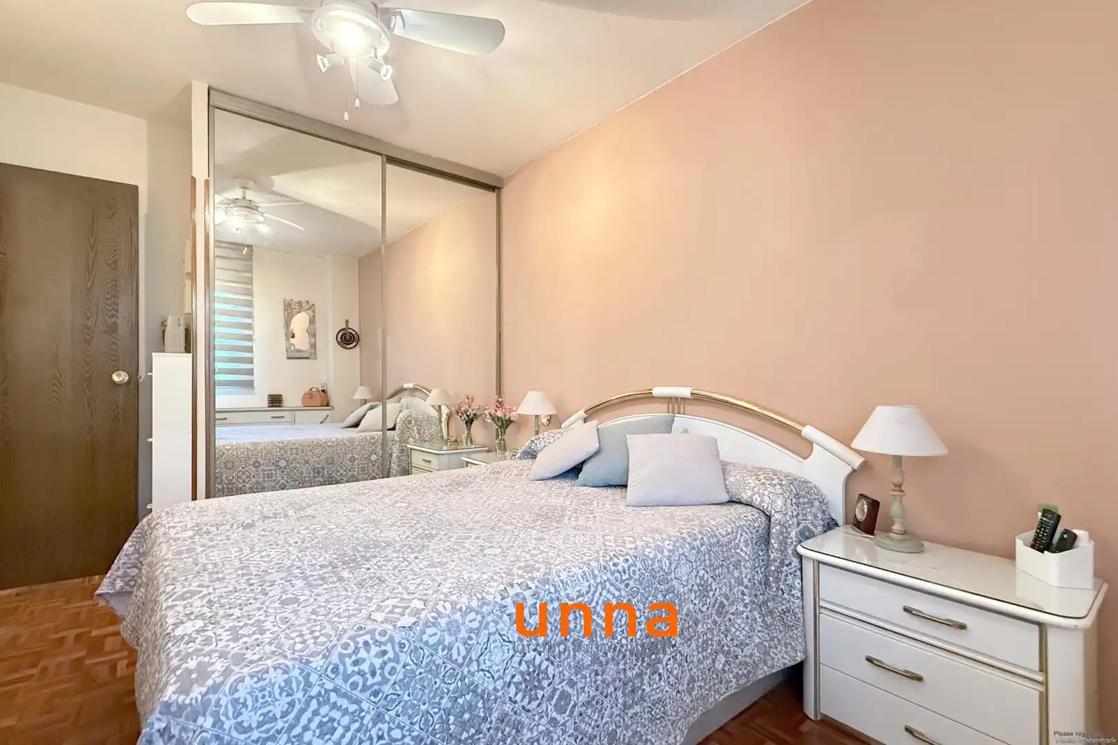 Bedroom of Flat for sale in Móstoles  with Air Conditioner, Parquet flooring and Terrace