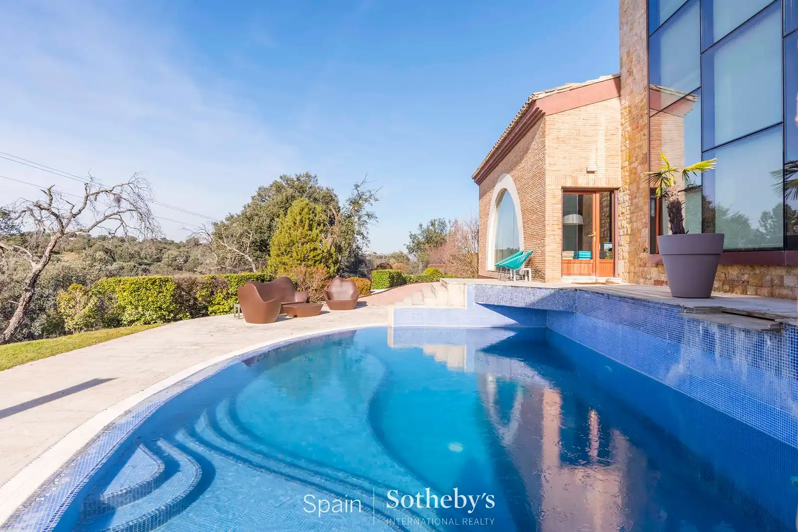 Swimming pool of Houses for sale in Algete  with Air Conditioner, Heating and Private garden
