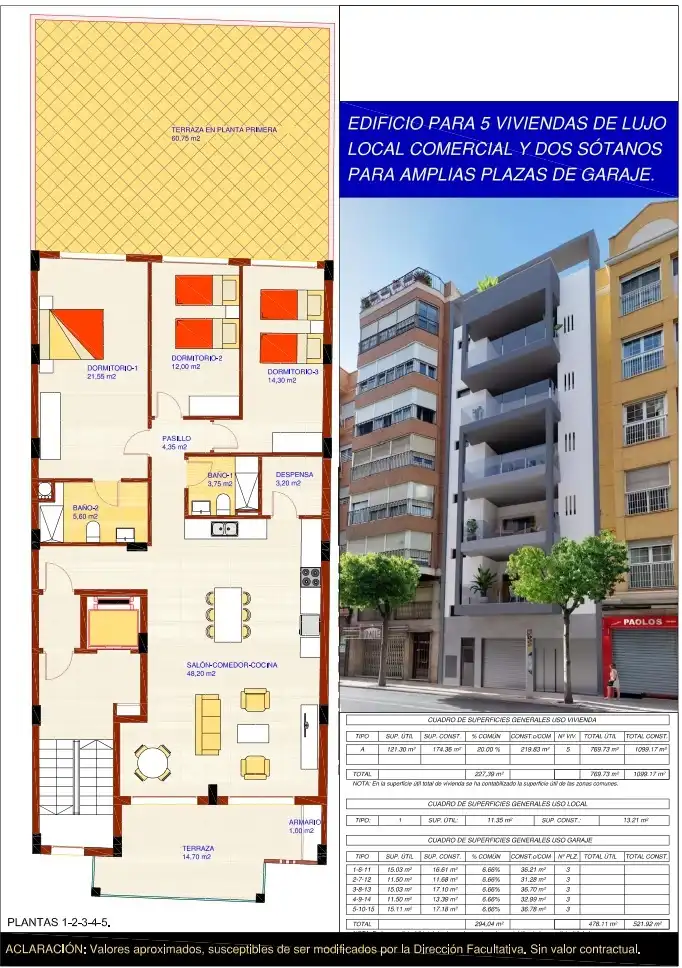 Wohnung mit Aufzug zum Verkauf in Elche ciudad, imagen 7