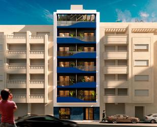Vista exterior de Apartament en venda en Torrevieja amb Aire condicionat, Terrassa i Traster