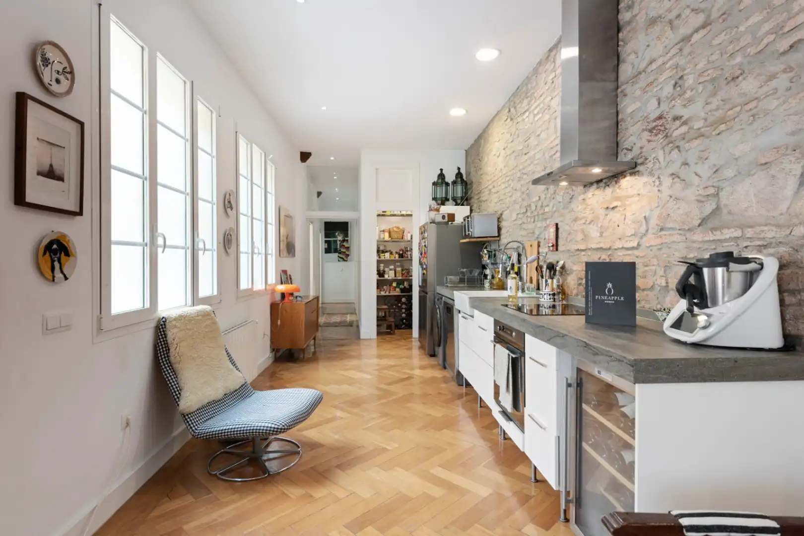 Kitchen of Apartments for sale in Málaga  with Air Conditioner, Storage room and Balcony