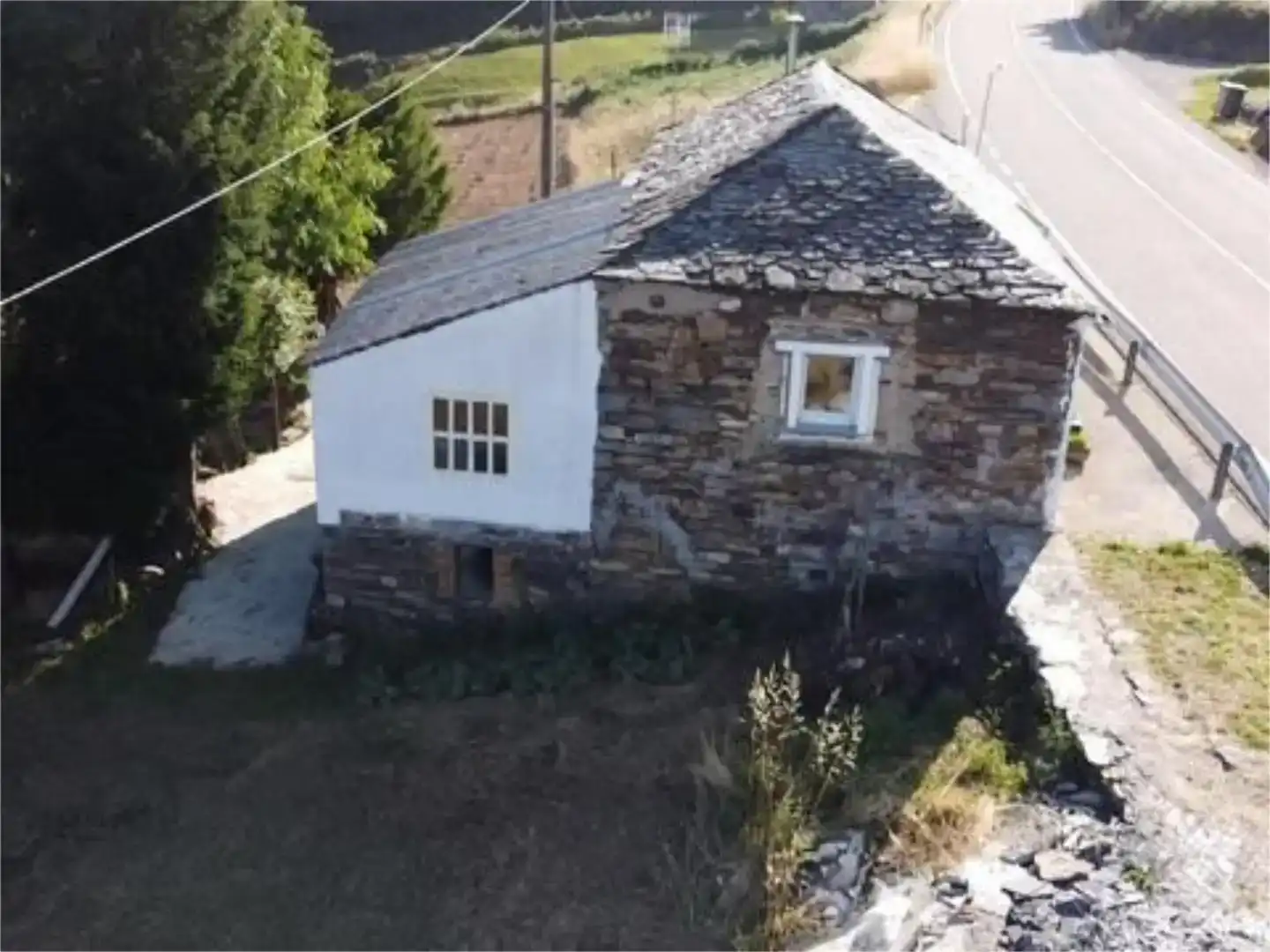 Vista exterior de Casa o xalet en venda en A Fonsagrada 