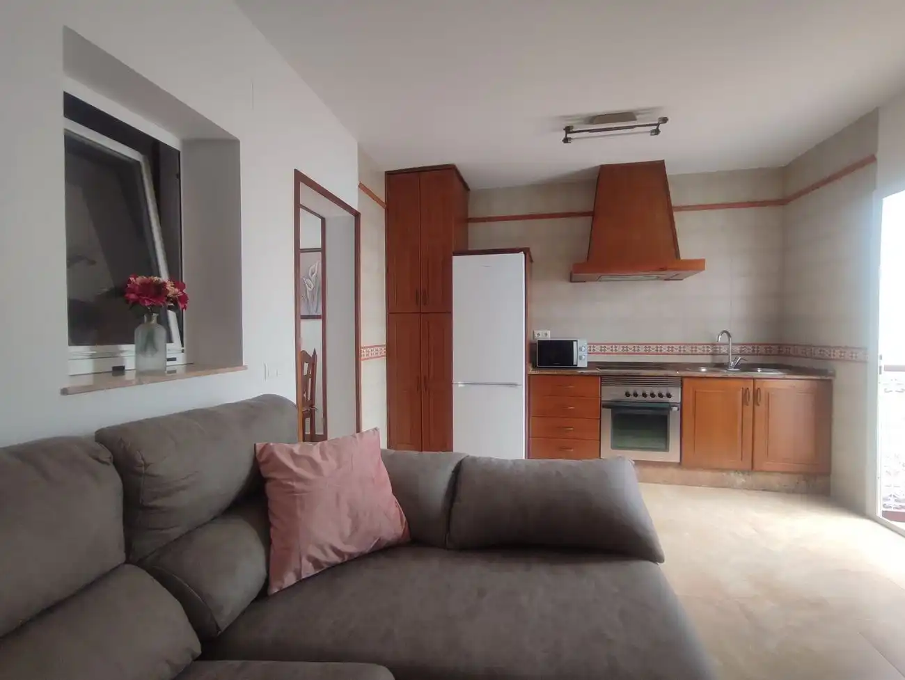 Cuina de Casa o xalet de lloguer en Conil de la Frontera amb Aire condicionat, Calefacció i Terrassa