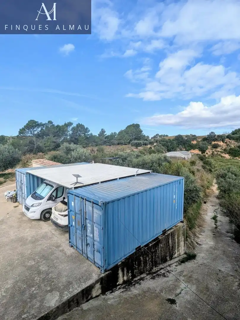 Parking de Finca rústica en venta en Sant Llorenç d'Hortons con Terraza