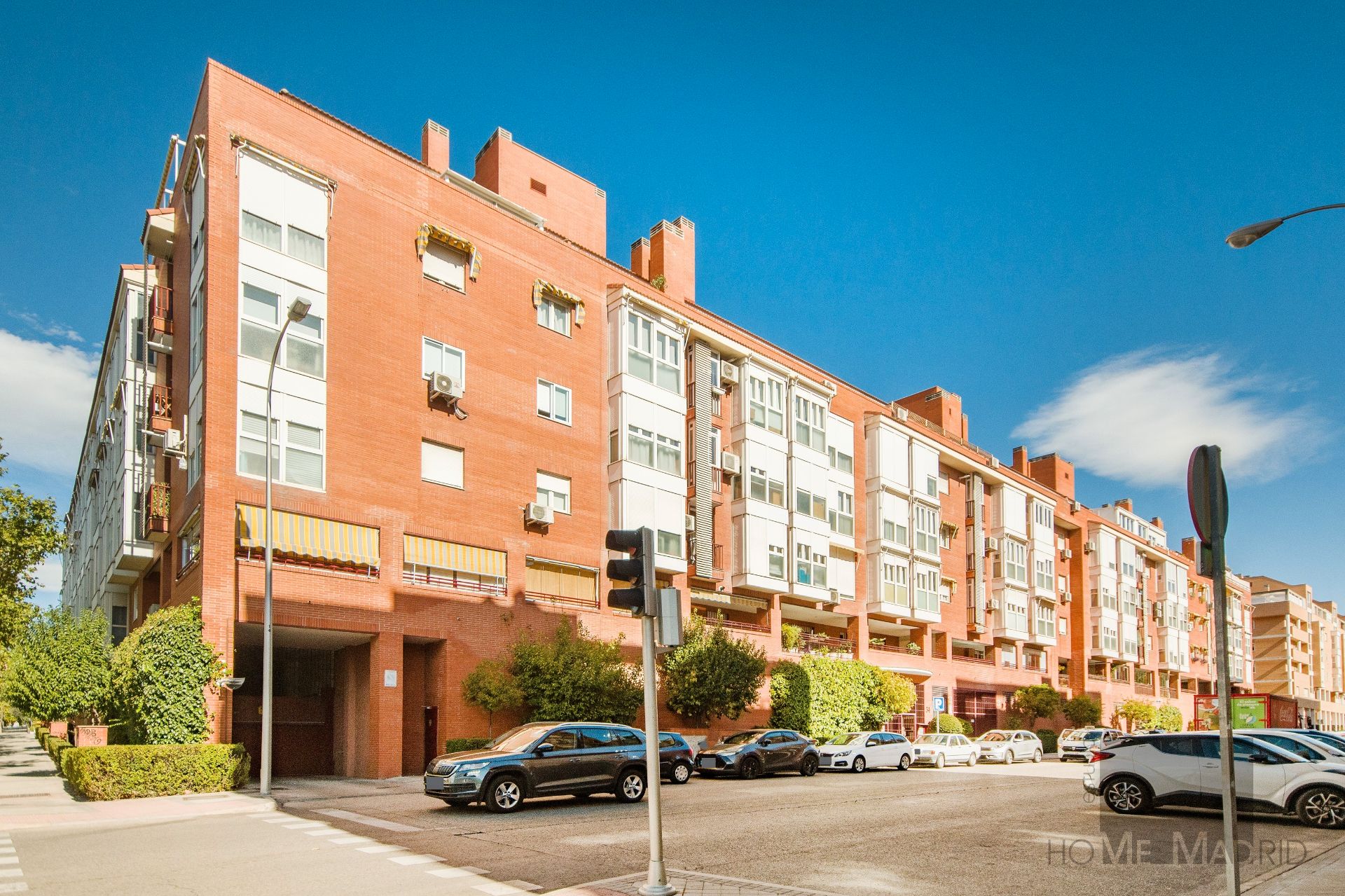 Exterior view of Flat for sale in  Madrid Capital  with Air Conditioner, Heating and Parquet flooring