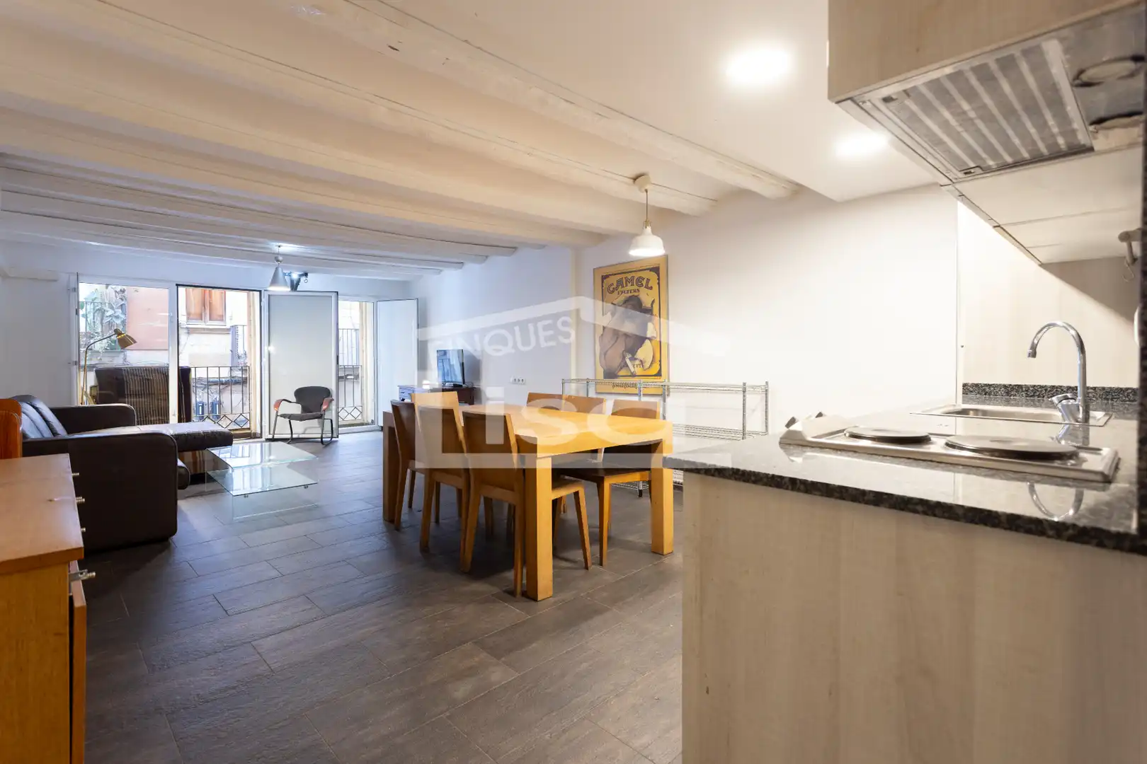 Cocina de Piso en venta en Barcelona con Aire acondicionado, Calefacción y Parquet