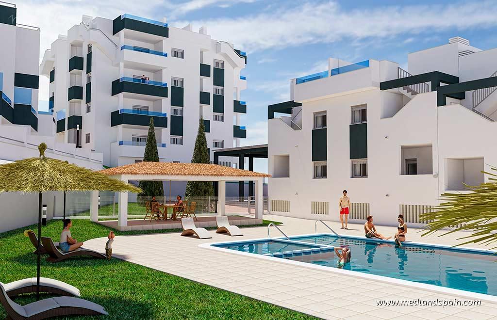 Piscina de Apartament en venda en Orihuela amb Aire condicionat, Calefacció i Terrassa
