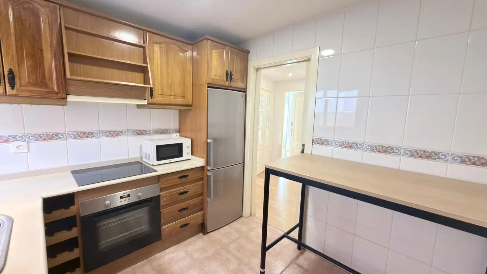 Cuina de Apartament en venda en Murcia amb Aire condicionat, Terrassa i Moblat