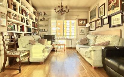 Living room of Flat for sale in  Madrid Capital  with Alarm