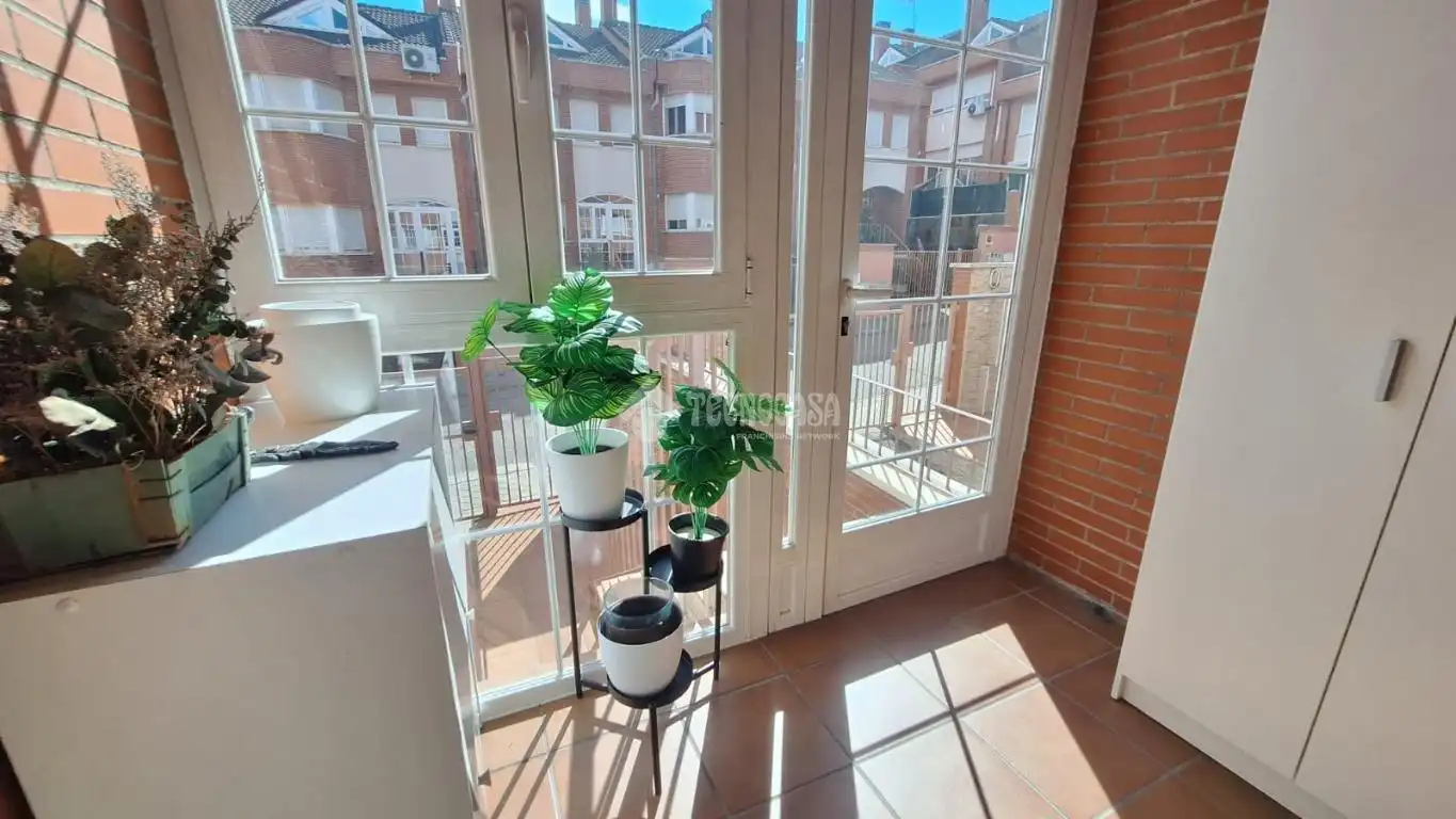 Balcony of Detached homes for rent in Colmenar Viejo  with Air Conditioner