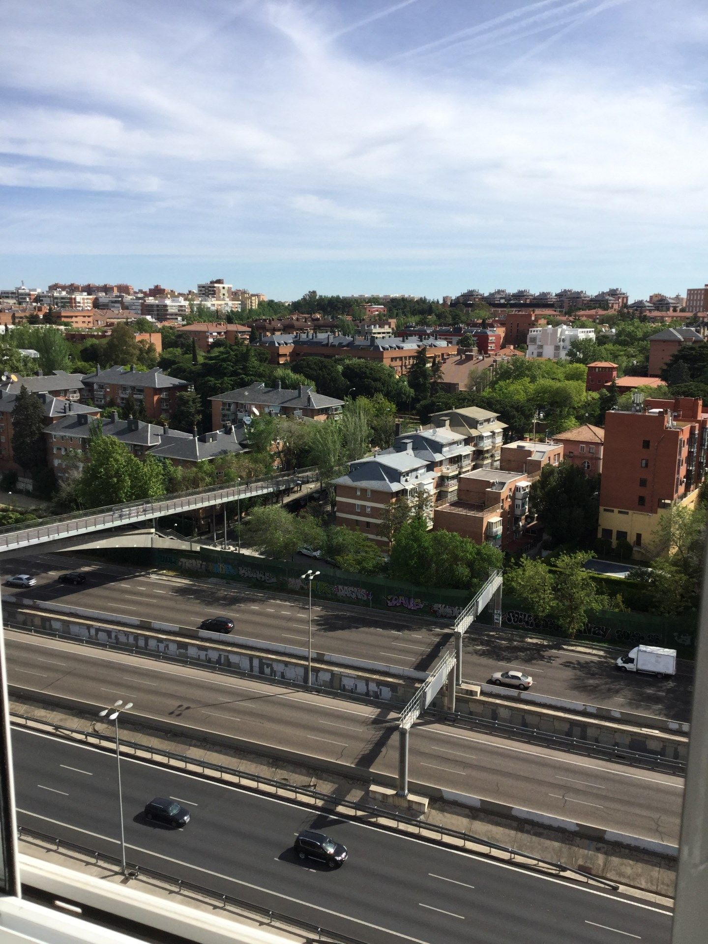 Vista exterior de Piso de alquiler en  Madrid Capital con Aire acondicionado, Calefacción y Amueblado