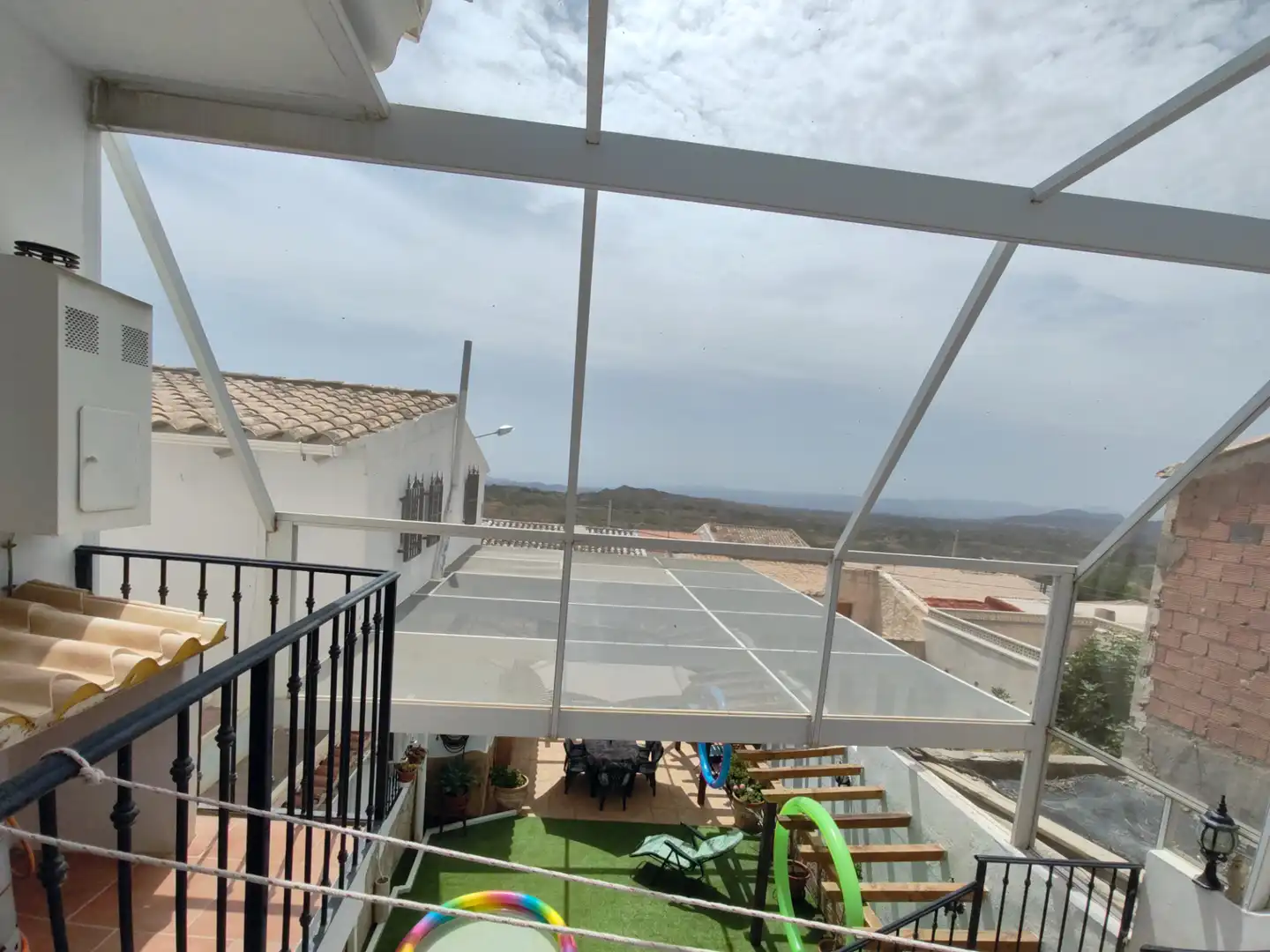 Terraza de Casa o chalet en venta en Huércal-Overa con Aire acondicionado, Jardín privado y Terraza