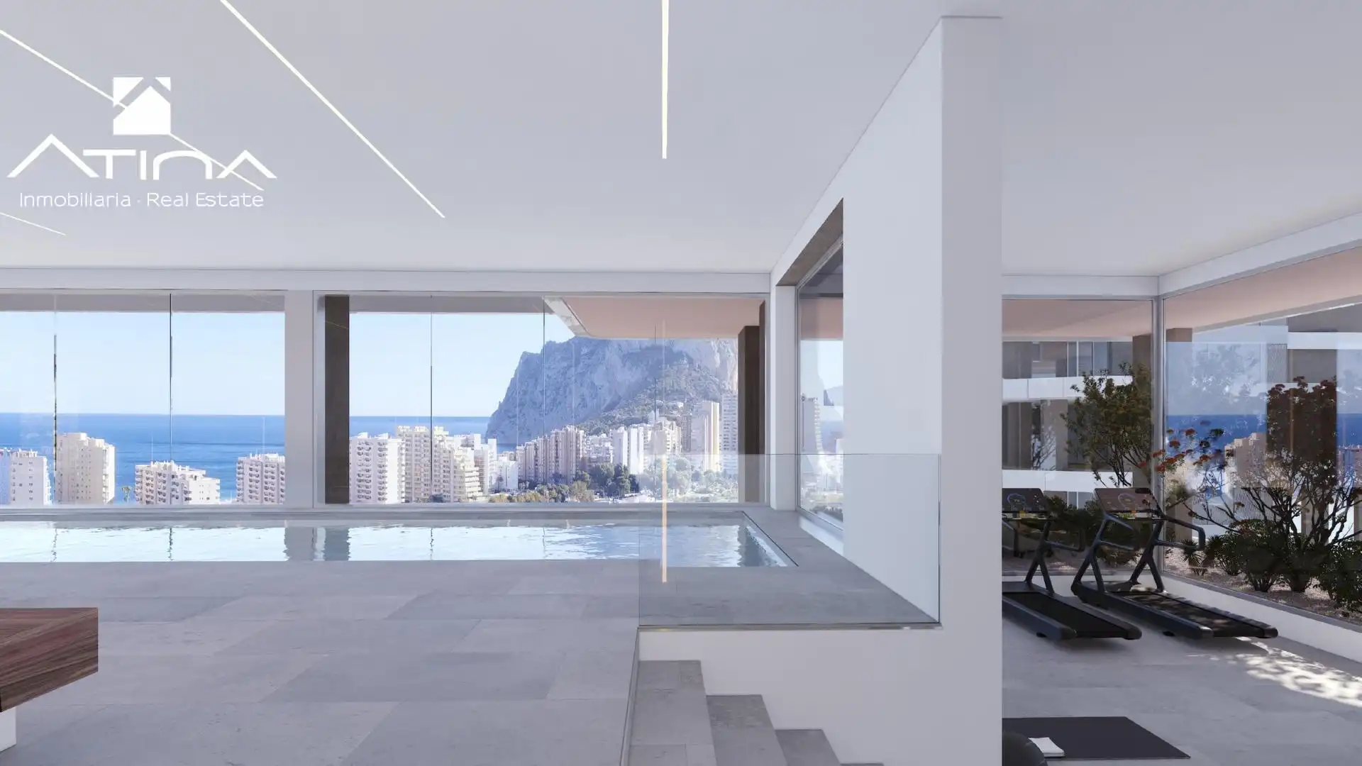 Wohnungen zum Verkauf in Calpe / Calp mit Klimaanlage, Privatgarten und Terrasse