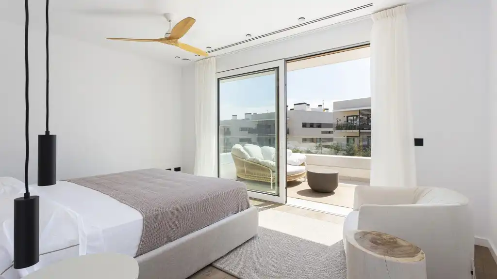 Dormitori de Casa o xalet en venda en Sitges amb Aire condicionat, Calefacció i Jardí privat