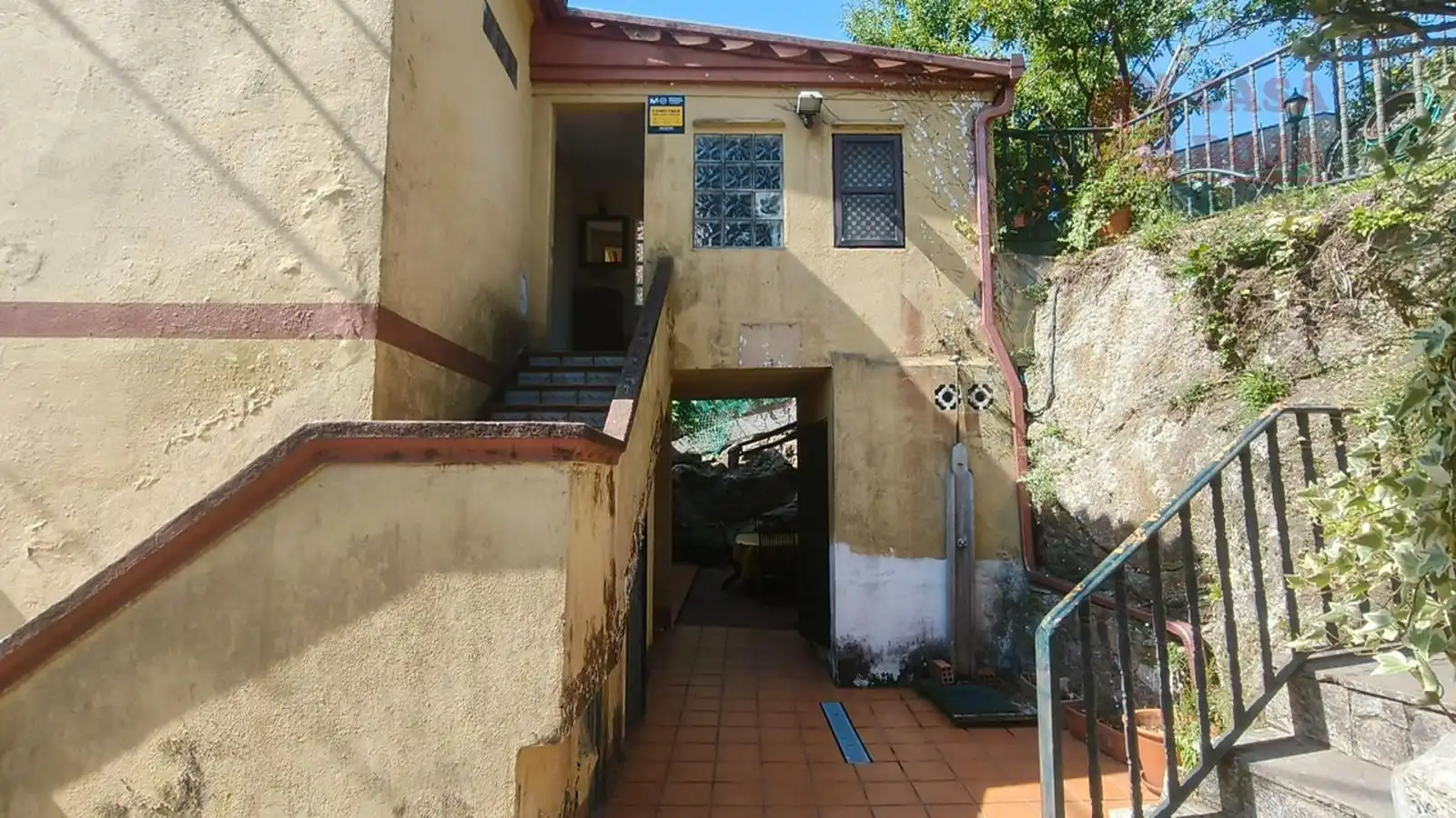Exterior view of Houses for sale in Moaña  with Storage room and Furnished