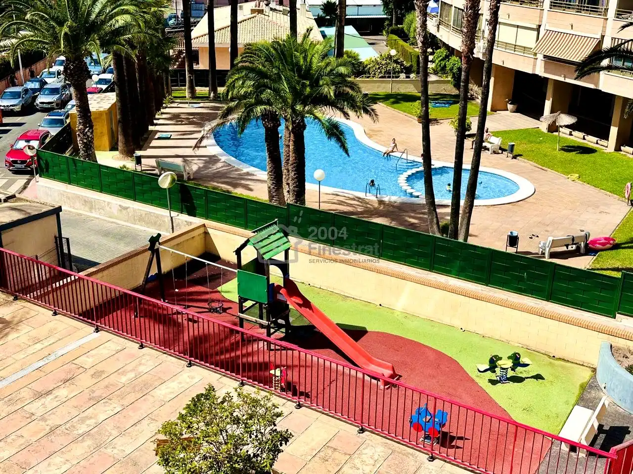 Swimming pool of Flat for rent in Benidorm  with Terrace, Furnished and Community pool