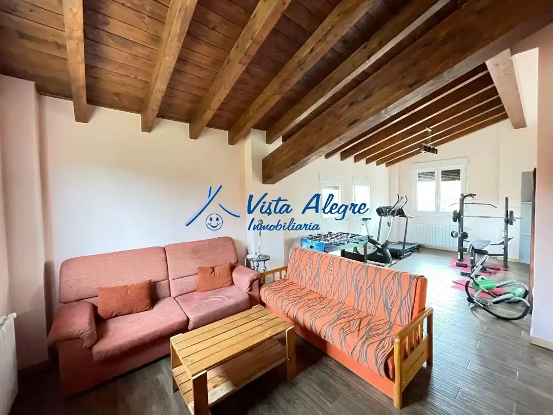 Sala de estar de Casa o chalet en venta en Galbárruli con Calefacción, Parquet y Amueblado