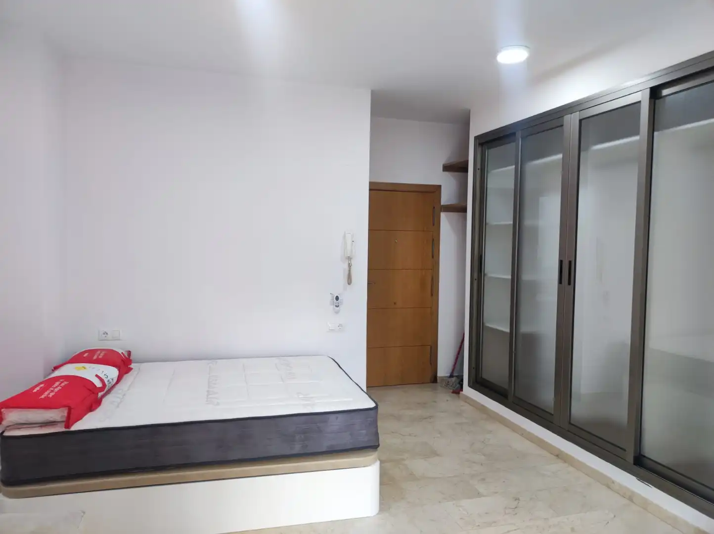 Bedroom of Study for rent in Málaga  with Furnished, Washing machine and Microwave