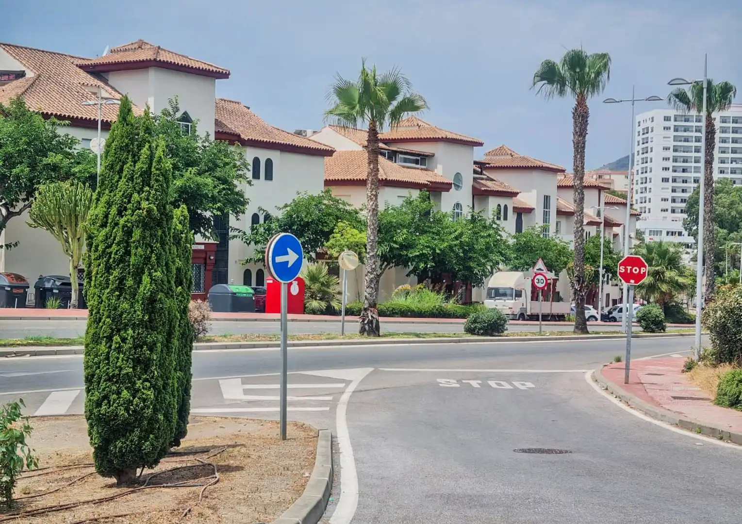 Vista exterior de Garatge en venda en Benalmádena