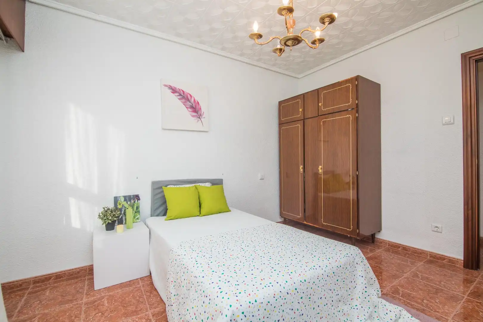 Bedroom of Flat for sale in Aspe  with Balcony