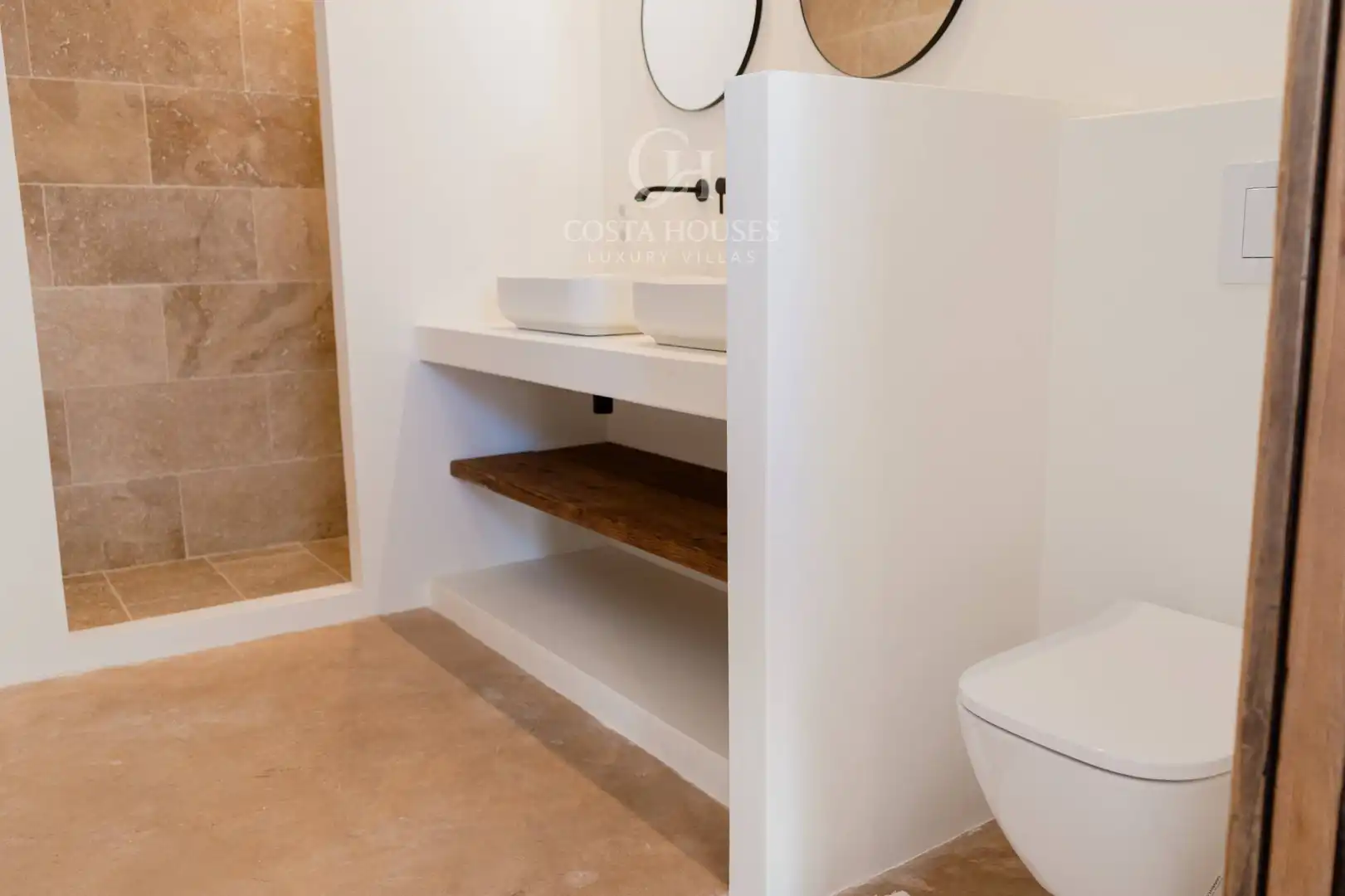 Baño de Casa o chalet en venta en Benissa con Aire acondicionado, Calefacción y Jardín privado