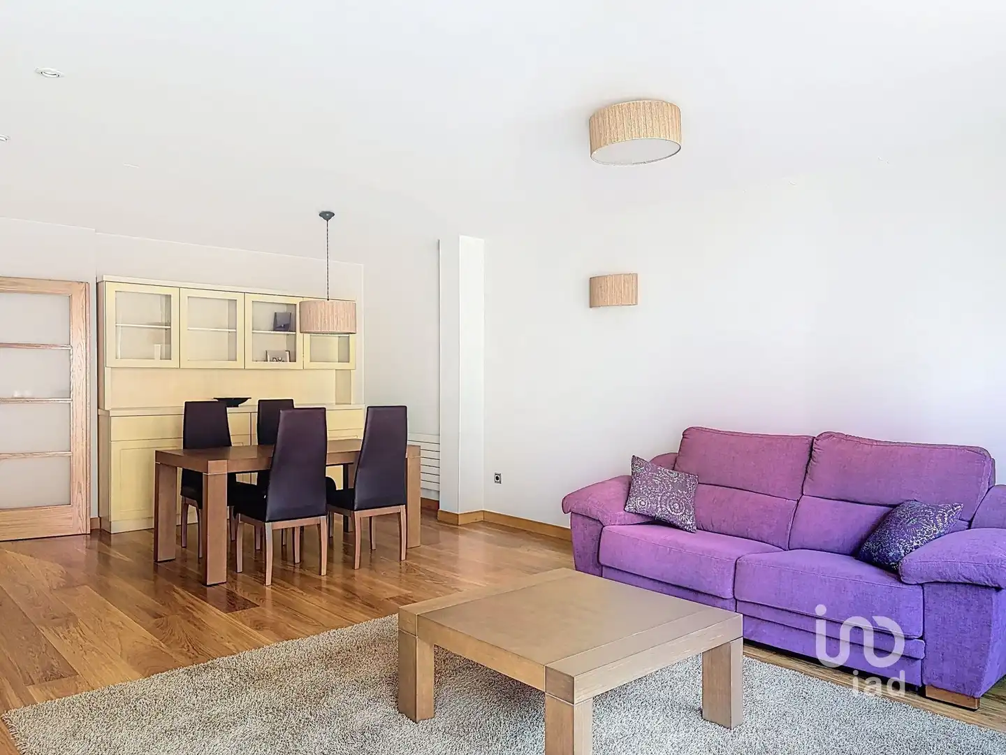 Living room of Flat for rent in Pontevedra Capital   with Heating