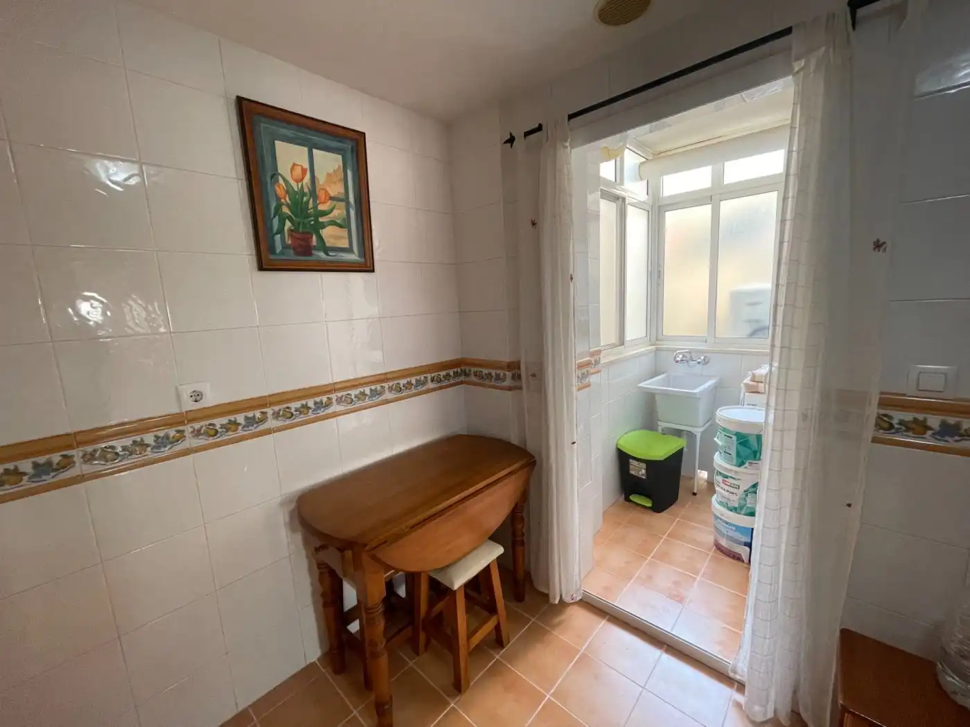 Kitchen of Apartments for rent in Málaga  with Terrace, Furnished and Community pool