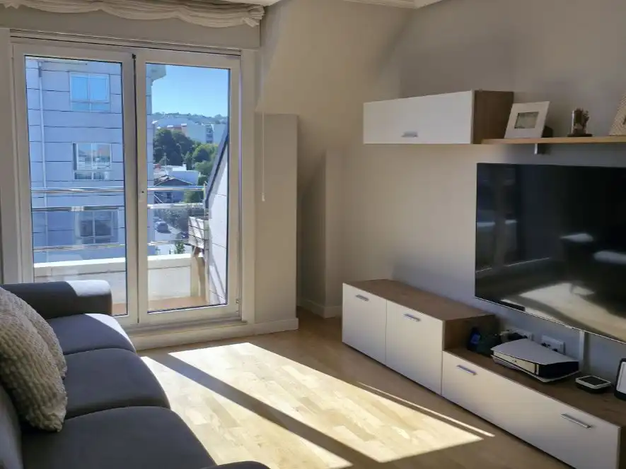 Sala d'estar de Àtic en venda en Portádego - Vilaboa Norte