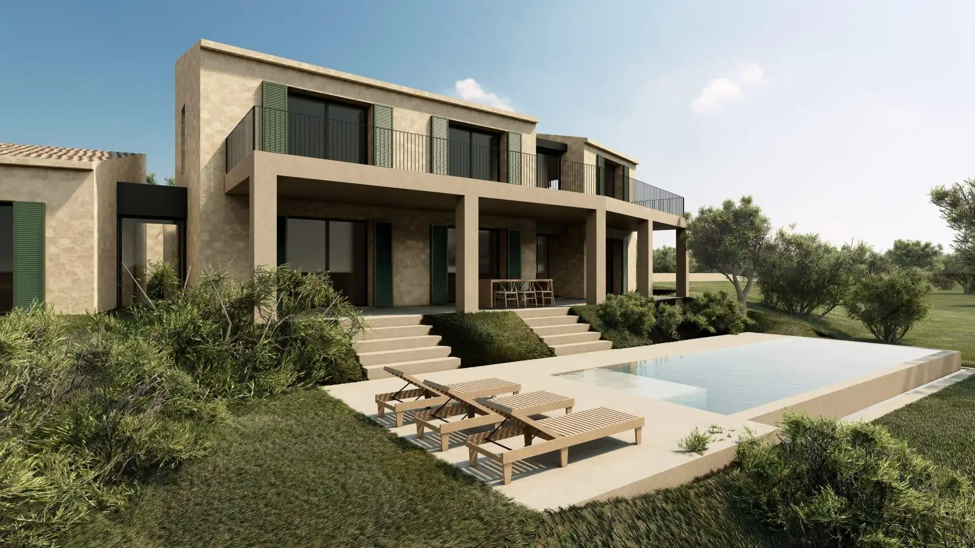 Vista exterior de Casa o xalet en venda en Llubí amb Aire condicionat, Calefacció i Jardí privat