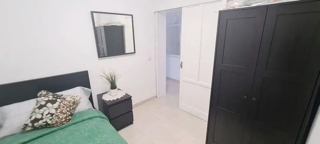 Schlafzimmer von Einfamilien-Reihenhaus zur Miete in Alcúdia mit Klimaanlage, Privatgarten und Terrasse