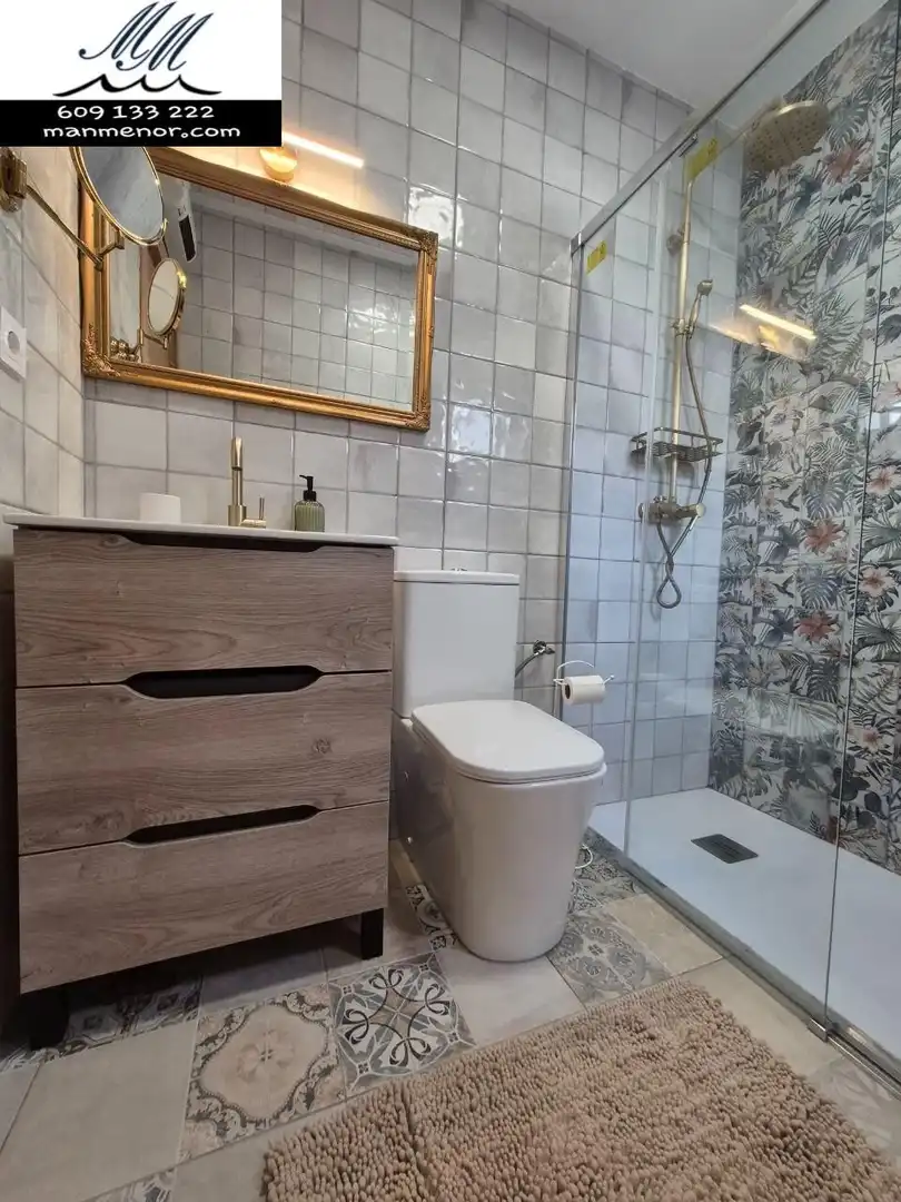 Baño de Dúplex en venta en Cartagena con Aire acondicionado, Terraza y Amueblado
