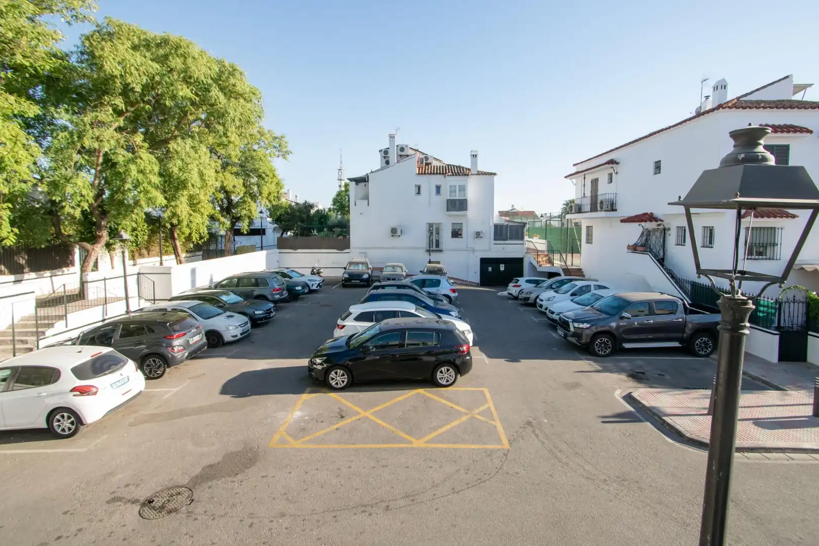 Parking de Casa adosada en venta en Hacienda - La Cartuja