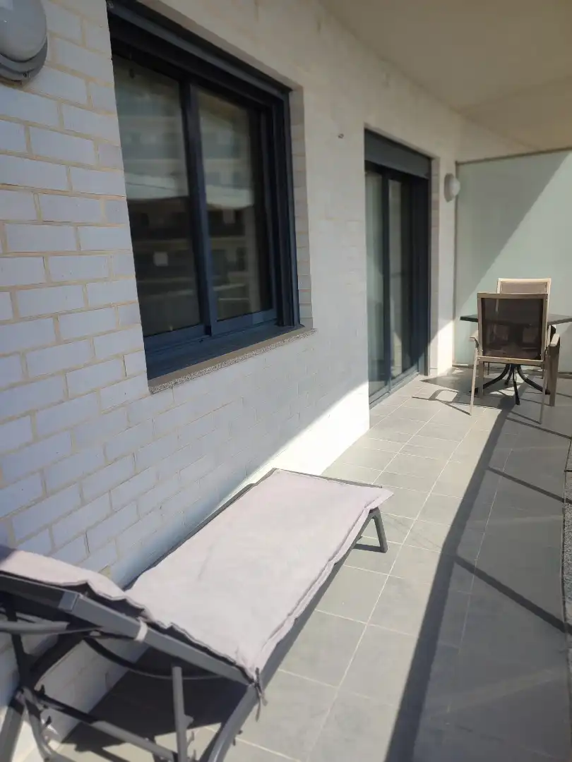 Terrasse von Wohnungen zum Verkauf in L'Ampolla mit Klimaanlage, Heizung und Terrasse