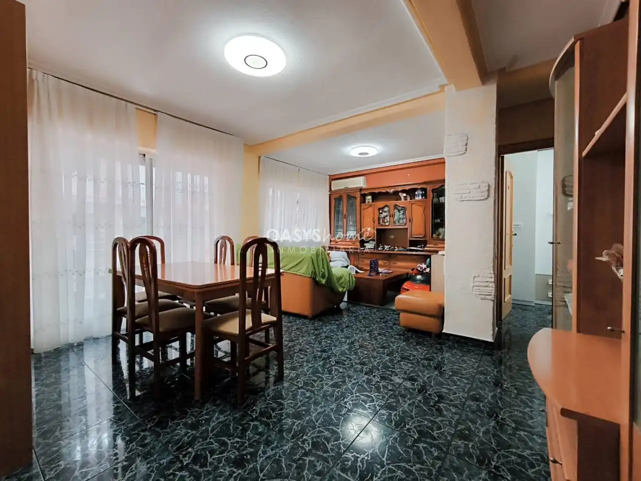 Wohnzimmer von Wohnung zum Verkauf in Cartagena mit Klimaanlage, Heizung und Balkon