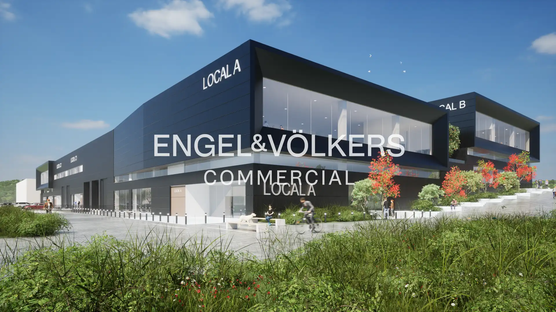 Vista exterior de Local de lloguer en Sabadell
