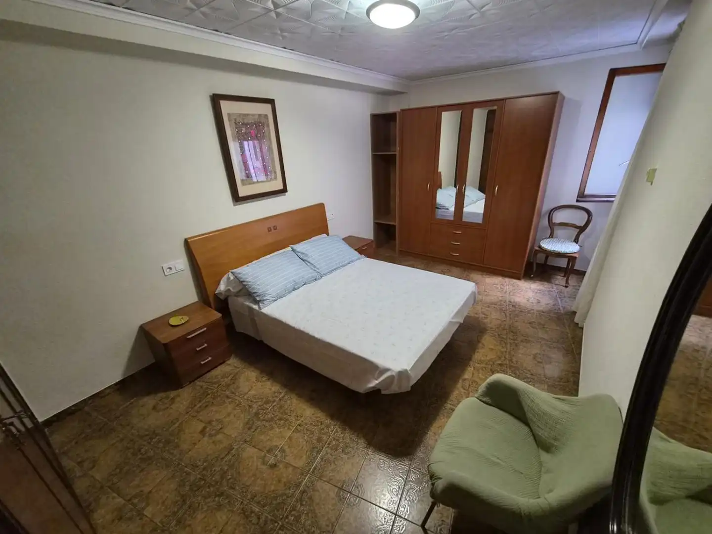 Bedroom of Flat for rent in Castellón de la Plana / Castelló de la Plana  with Furnished and Balcony