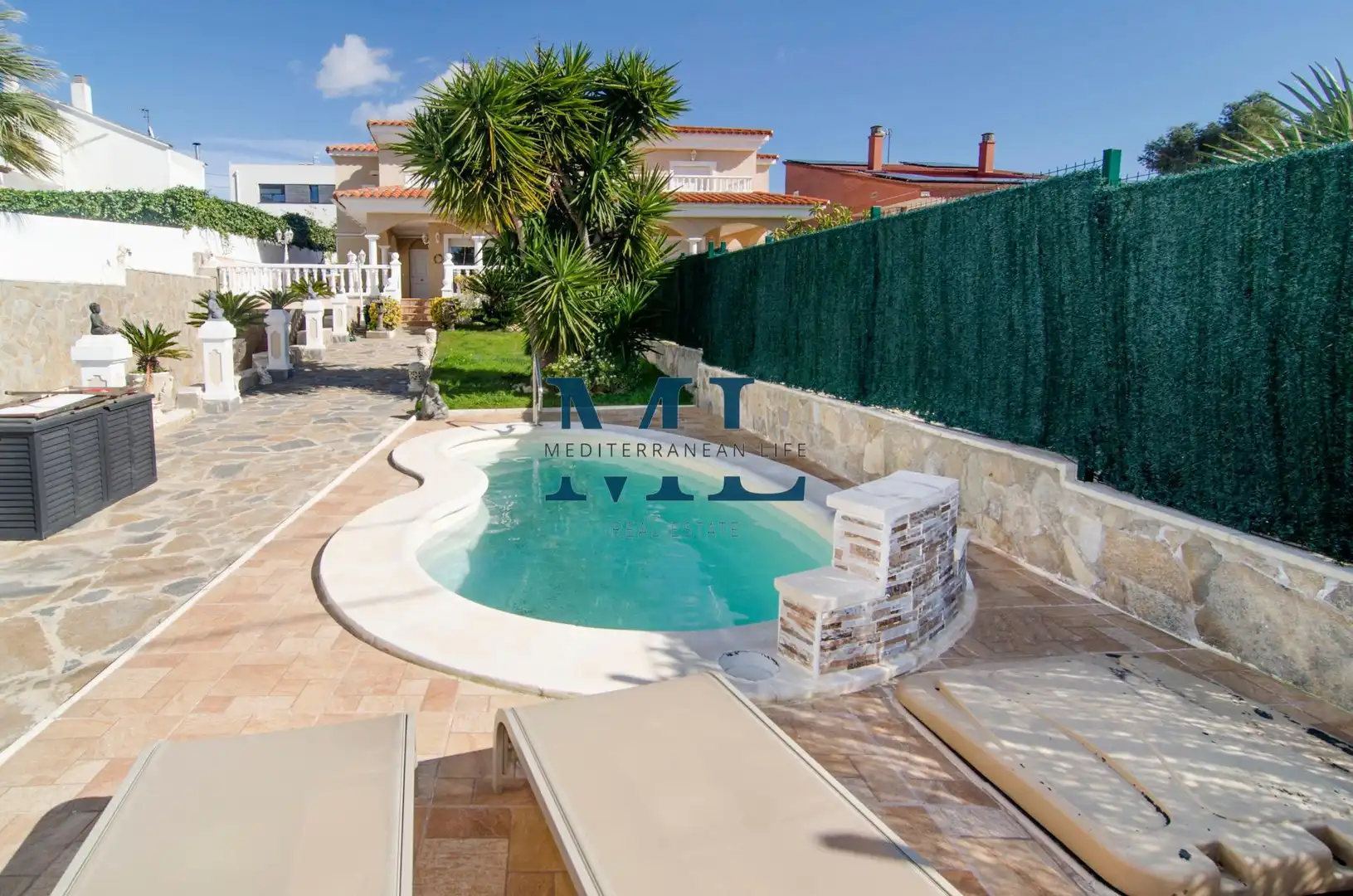 Garden of Detached homes for sale in Sant Pere de Ribes  with Heating and Swimming Pool