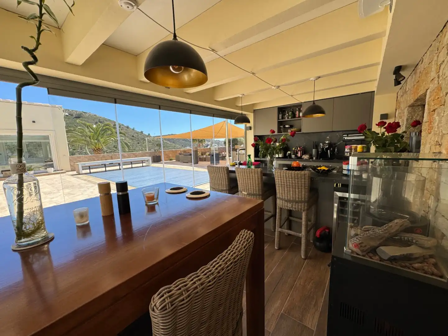 Terrace of Houses for sale in Moraira  with Air Conditioner, Heating and Private garden