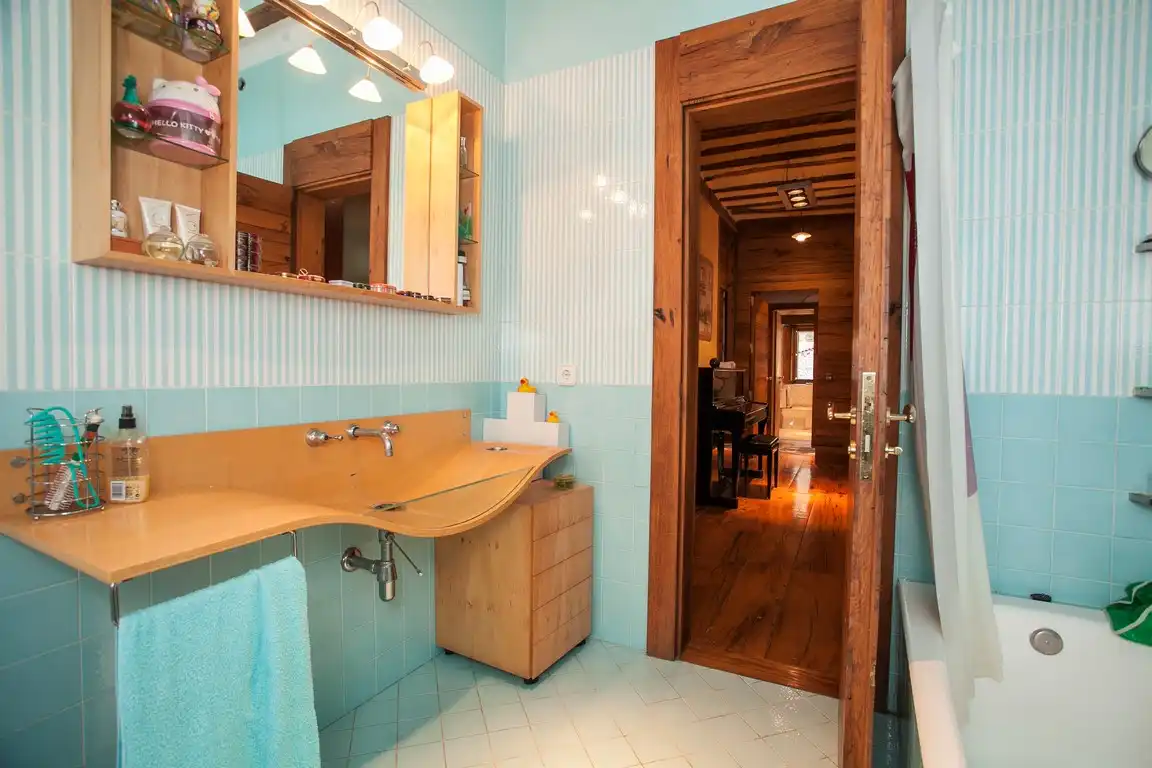 Baño de Casa o chalet en venta en Mazcuerras con Jardín privado, Terraza y Trastero