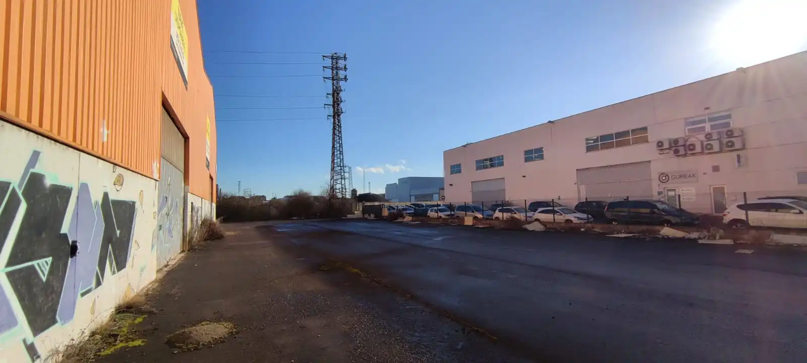 Vista exterior de Nave industrial en venta en Vitoria - Gasteiz