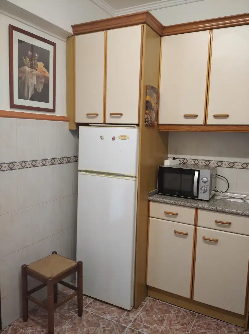 Kitchen of Flat for rent in Zaragoza  with Heating, Furnished and Oven