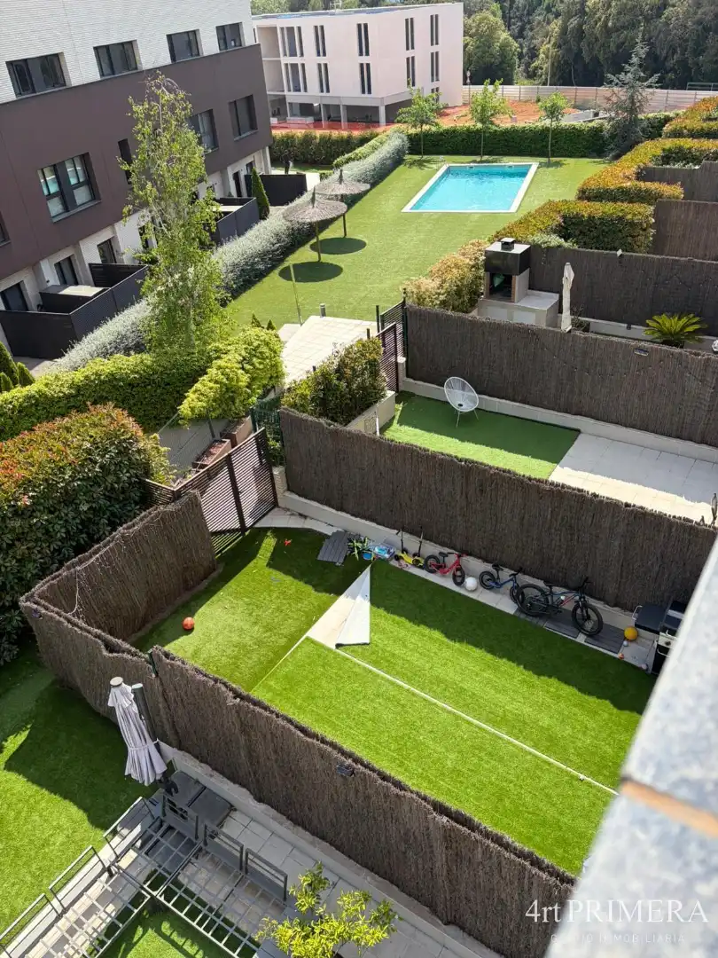 Terraza de Ático en venta en L'Ametlla del Vallès con Aire acondicionado, Calefacción y Parquet