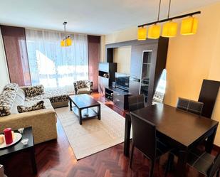 Living room of Flat to rent in Arteixo  with Heating, Parquet flooring and Storage room