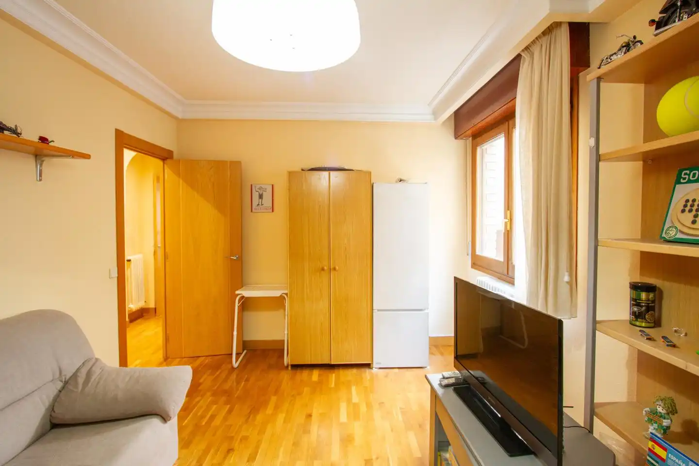 Wohnzimmer von Maisonette zum Verkauf in Villava / Atarrabia mit Klimaanlage, Heizung und Terrasse