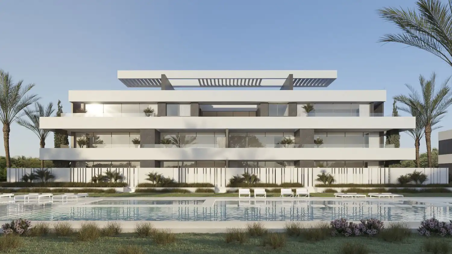 Vista exterior de Piso en venta en La Nucia con Terraza