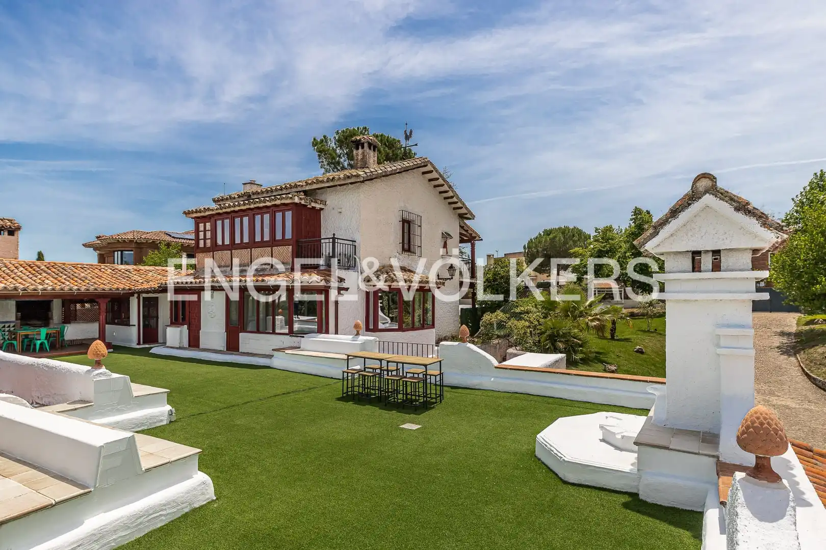 Terraza de Casa o chalet de alquiler en Las Rozas de Madrid con Calefacción, Jardín privado y Terraza