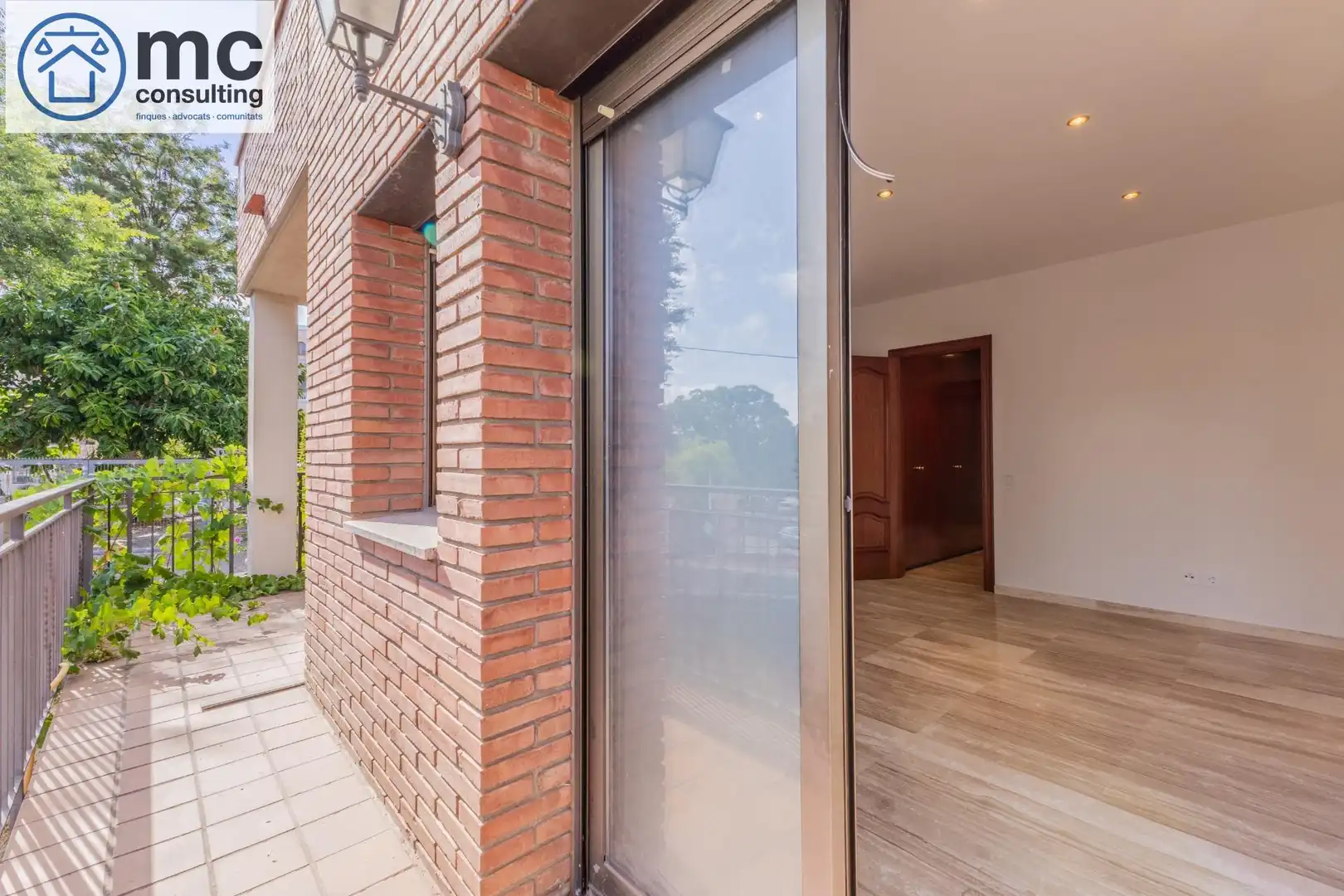 Balcony of Houses for sale in Mataró  with Heating, Private garden and Terrace
